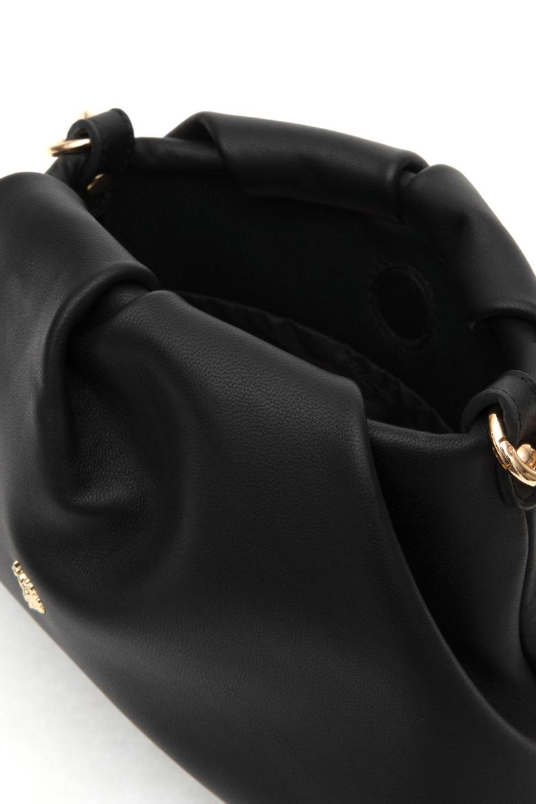 Kadın Siyah Kuzu Derisi Kol Çantası - 50318231001