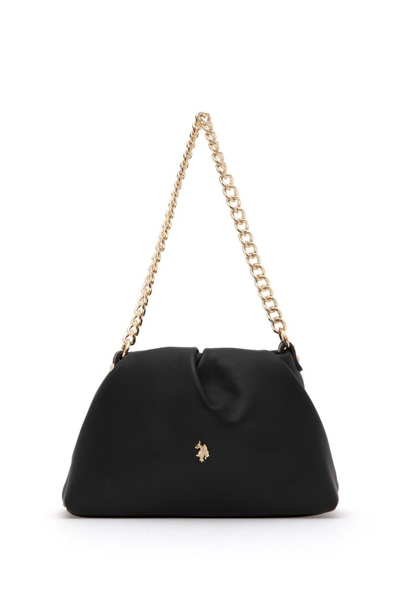 Kadın Siyah Kuzu Derisi Kol Çantası - 50318231001