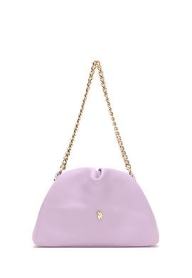 Kadın Lila Kuzu Derisi Kol Çantası - 50318231007