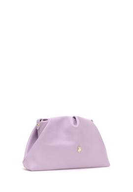 Kadın Lila Kuzu Derisi Kol Çantası - 50318231007