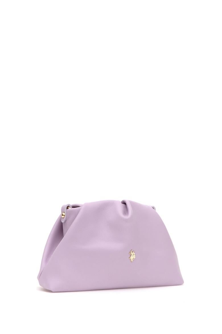 Kadın Lila Kuzu Derisi Kol Çantası - 50318231007