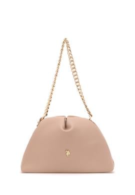 Kadın Pudra Kuzu Derisi Kol Çantası - 50318231006