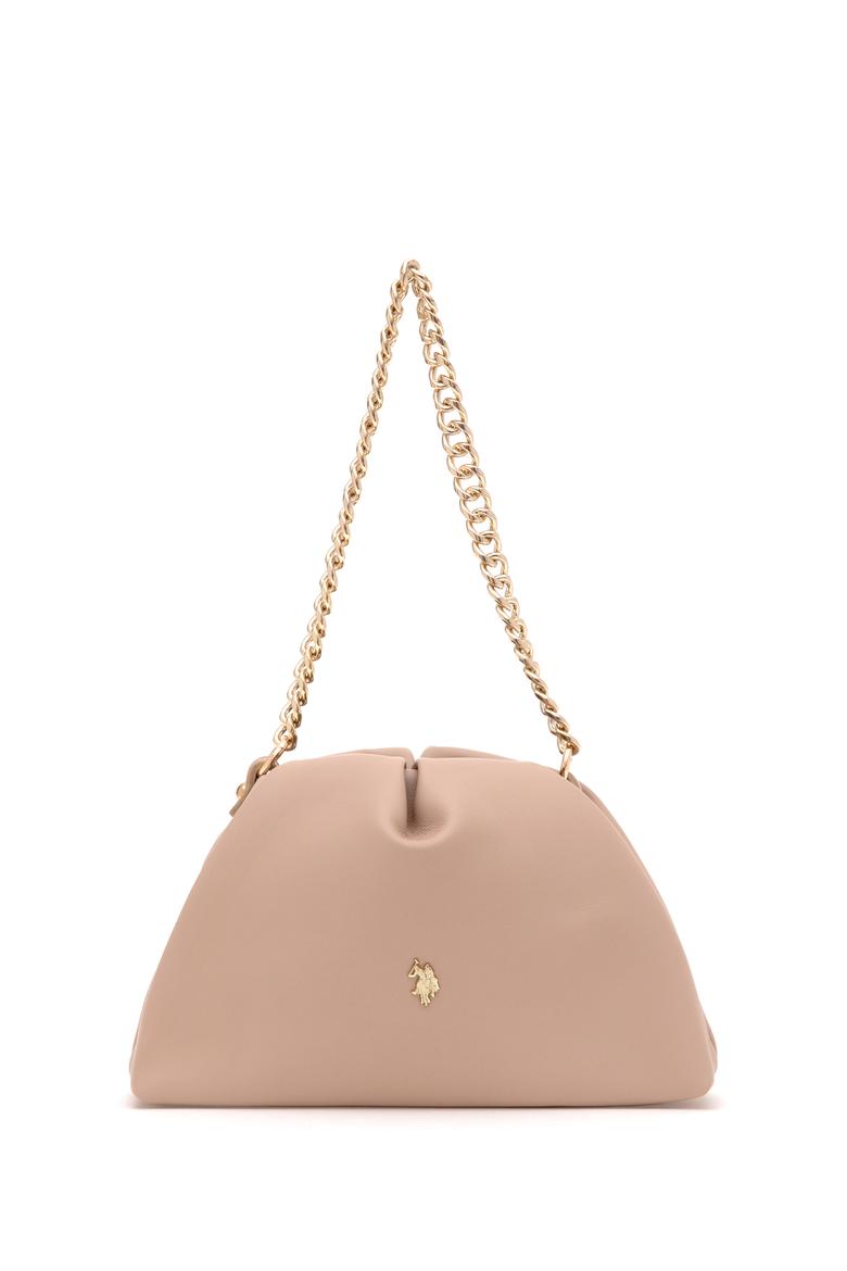 Kadın Pudra Kuzu Derisi Kol Çantası - 50318231006