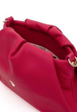 Kadın Fuşya Kuzu Derisi Kol Çantası - 50318231010