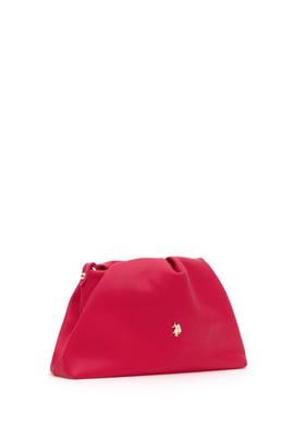 Kadın Fuşya Kuzu Derisi Kol Çantası - 50318231010