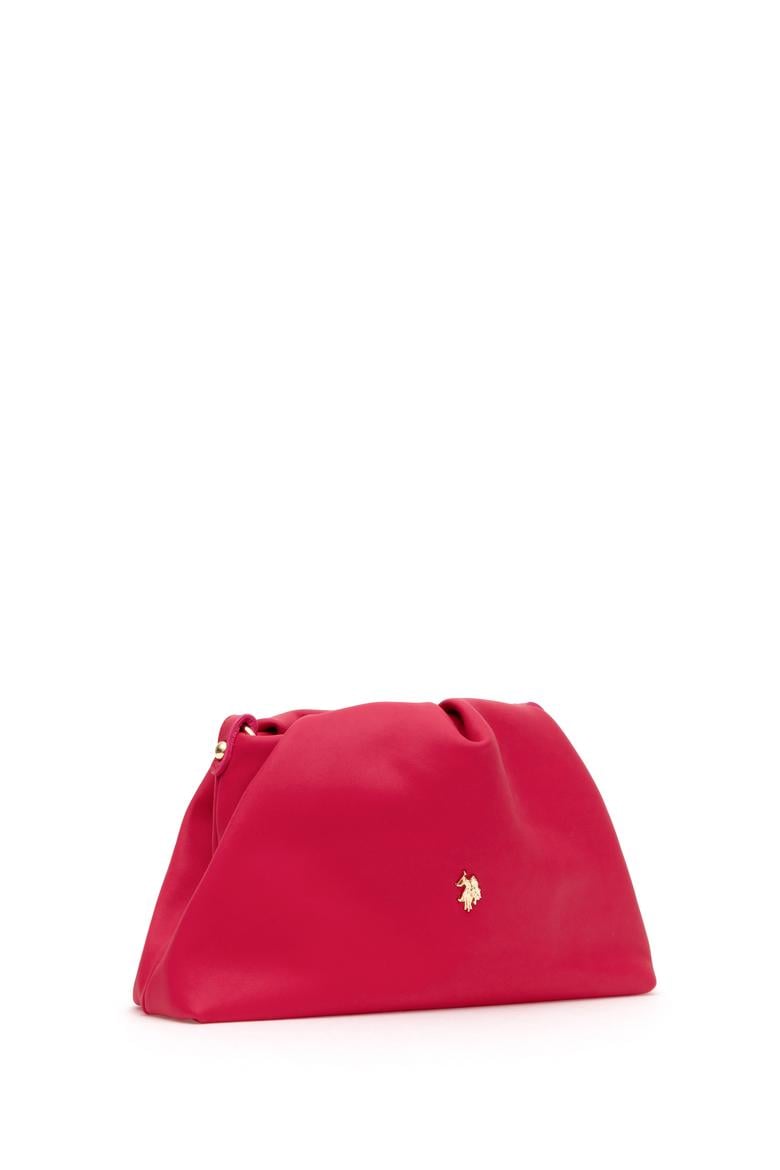 Kadın Fuşya Kuzu Derisi Kol Çantası - 50318231010