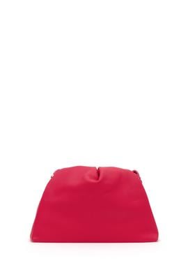 Kadın Fuşya Kuzu Derisi Kol Çantası - 50318231010