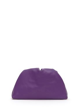 Kadın Mor Kuzu Derisi Kol Çantası - 50318231011