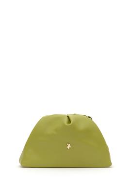 Kadın Fıstık Yeşili Kuzu Derisi Kol Çantası - 50318231009