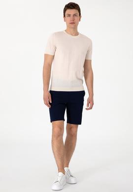 Erkek Lacivert Dokuma Şort - 50299192014