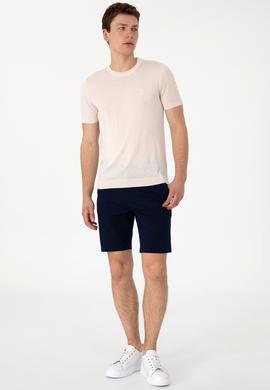 Erkek Lacivert Dokuma Şort - 50299192014