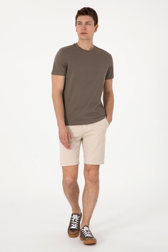 Erkek Taş Dokuma Şort