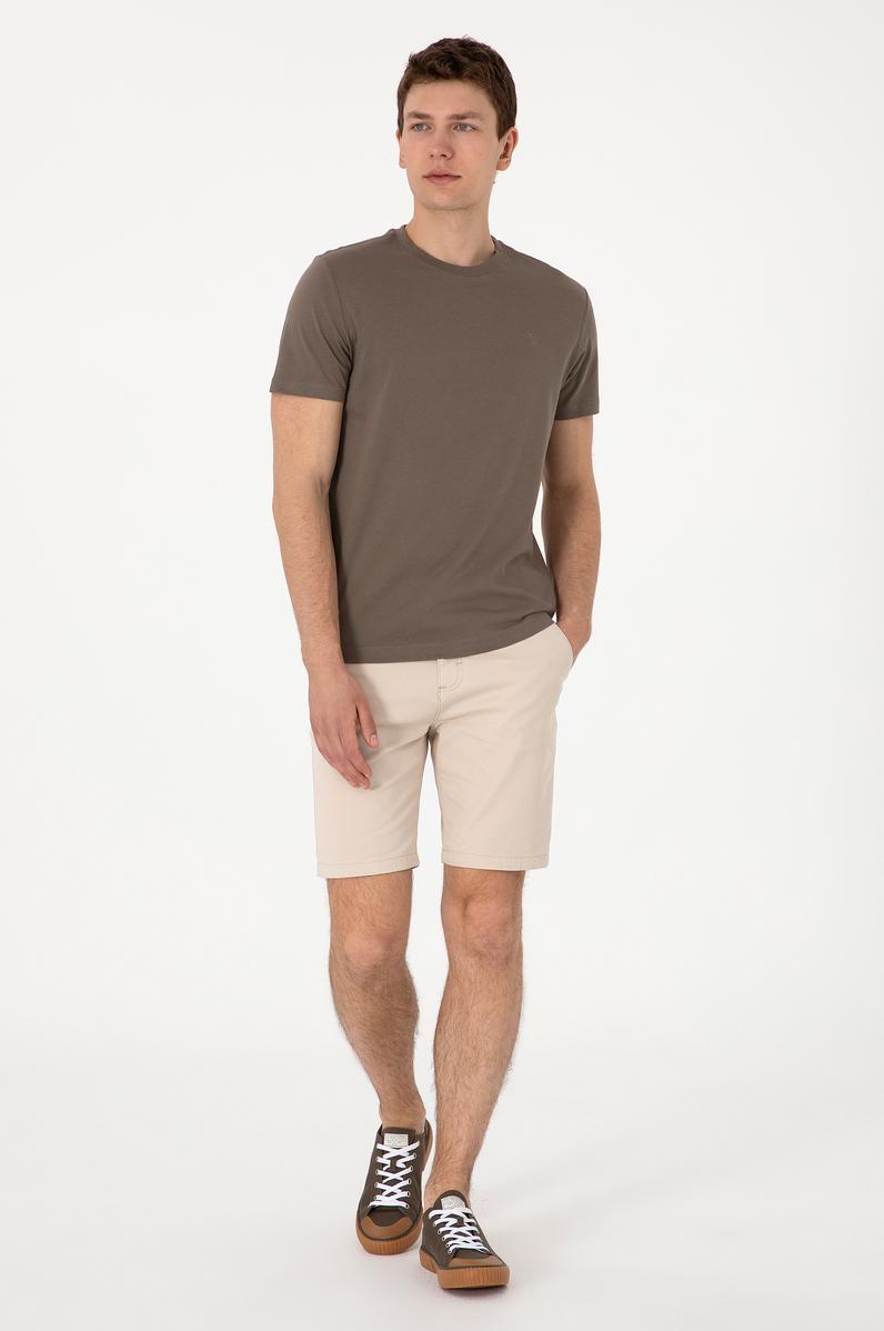 Erkek Taş Dokuma Şort