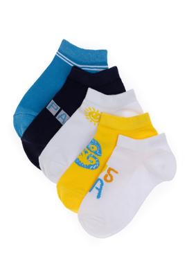 Erkek Çocuk 5'li Patik Çorap - 50311349005