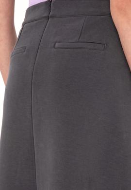 Kadın Antrasit Maxi Boy Örme Etek - 50295800007