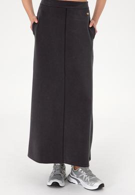 Kadın Antrasit Maxi Boy Örme Etek - 50295800007