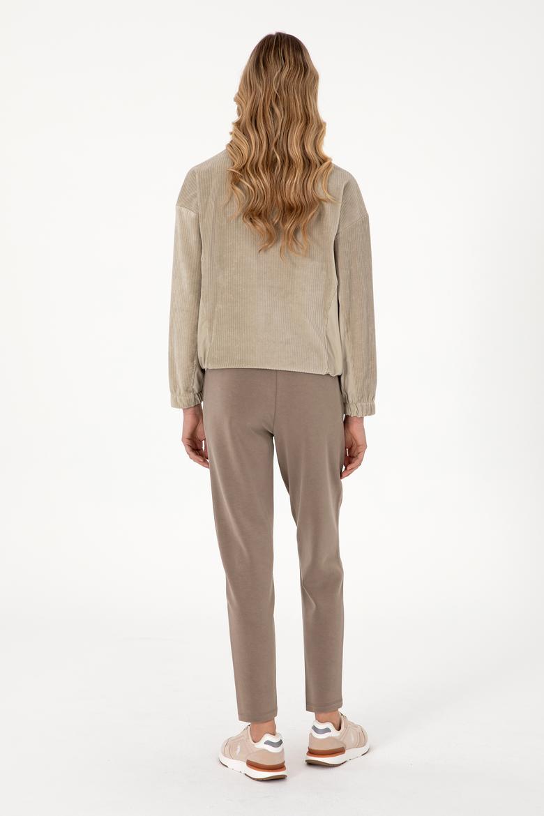 Kadın Haki Modal Karışımlı Eşofman Altı - 50292407004