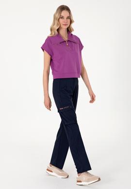 Kadın Lacivert Modal Karışımlı Eşofman Altı - 50291437007