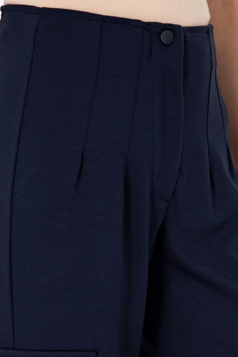 Kadın Lacivert Modal Karışımlı Eşofman Altı - 50291437007