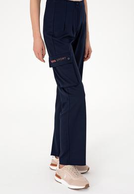 Kadın Lacivert Modal Karışımlı Eşofman Altı - 50291437007