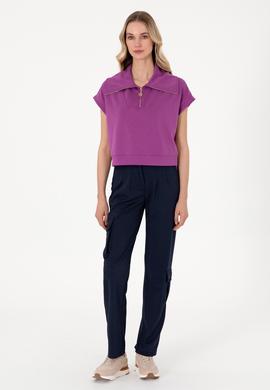 Kadın Lacivert Modal Karışımlı Eşofman Altı - 50291437007