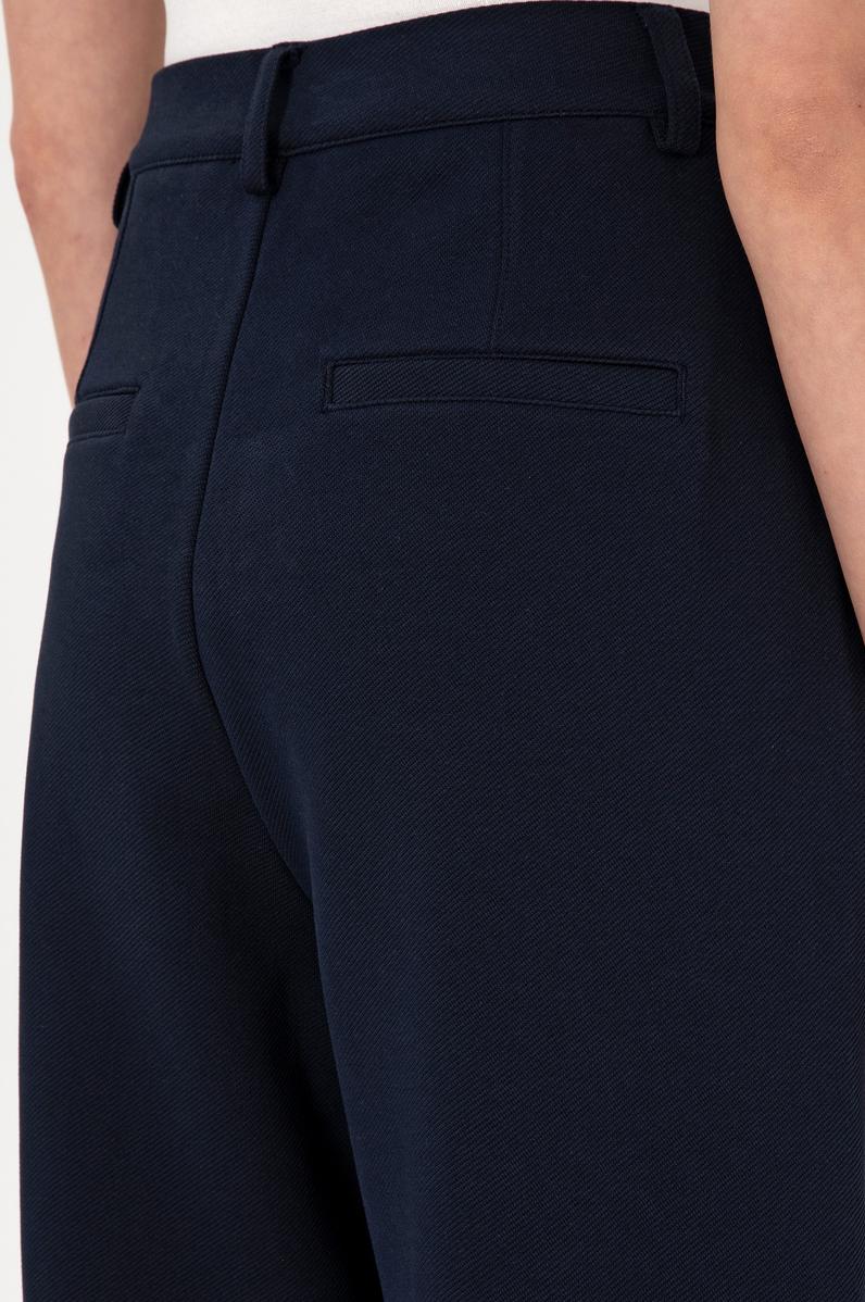 Kadın Lacivert Örme Pantolon