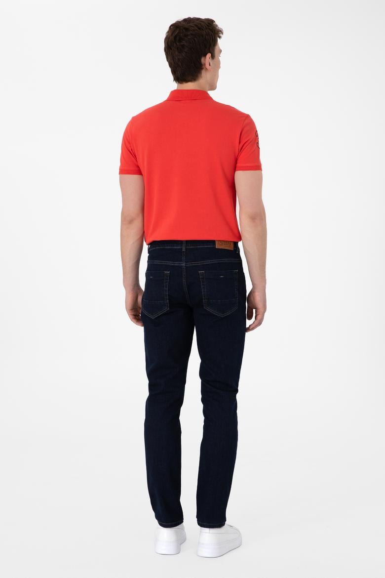 Erkek Koyu Mavi Jean Pantolon - 50308000030