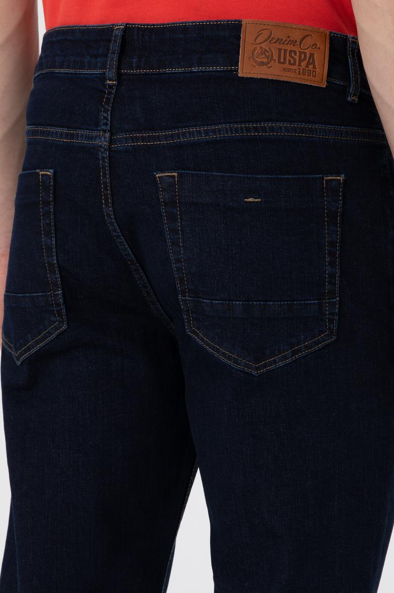 Erkek Koyu Mavi Jean Pantolon