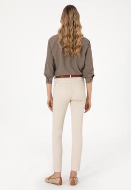 Kadın Taş Toothpick Fit Kanvas Pantolon - 50299110034