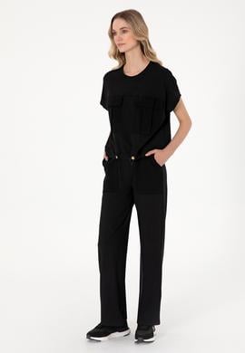 Kadın Siyah Eşofman Altı - 50300794023