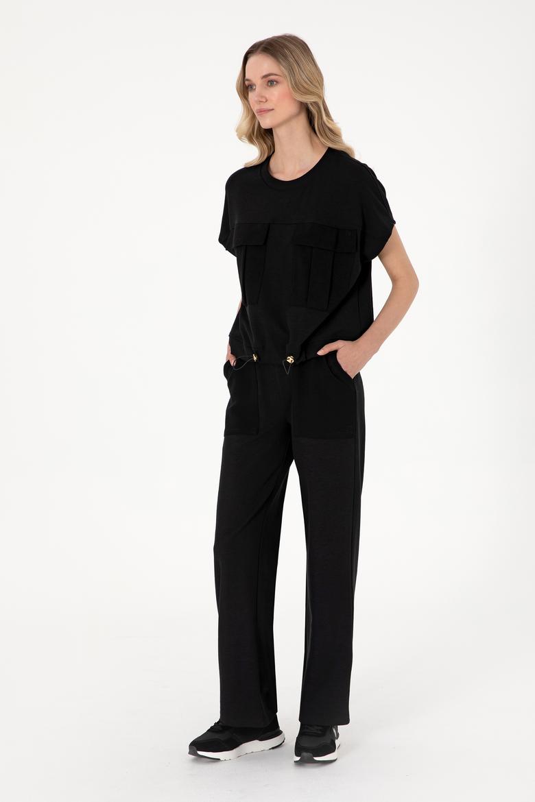 Kadın Siyah Eşofman Altı - 50300794023