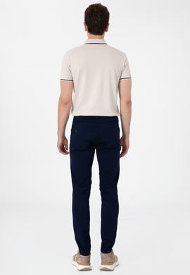 Erkek Lacivert Kanvas Pantolon - 50309126017