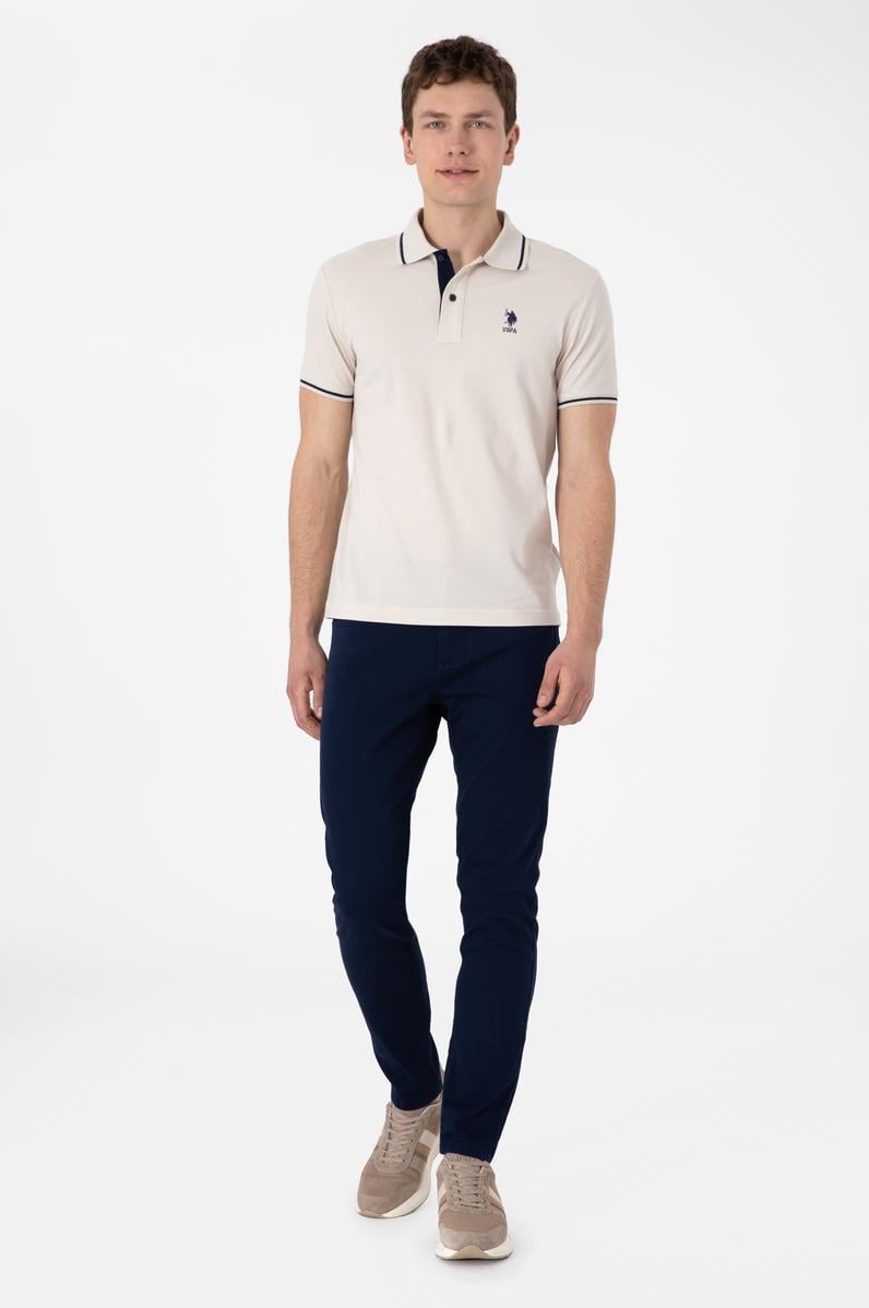 Erkek Lacivert Kanvas Pantolon