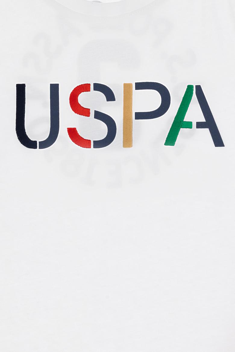 Erkek Çocuk Beyaz Bisiklet Yaka Tişört - 50299850006