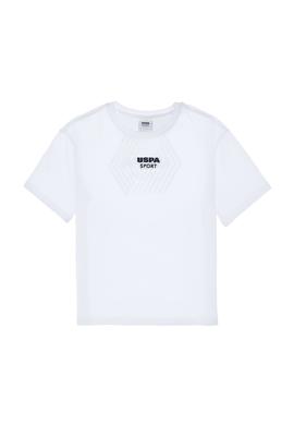 Erkek Çocuk Beyaz Comfort Bisiklet Yaka Tişört - 50300064018