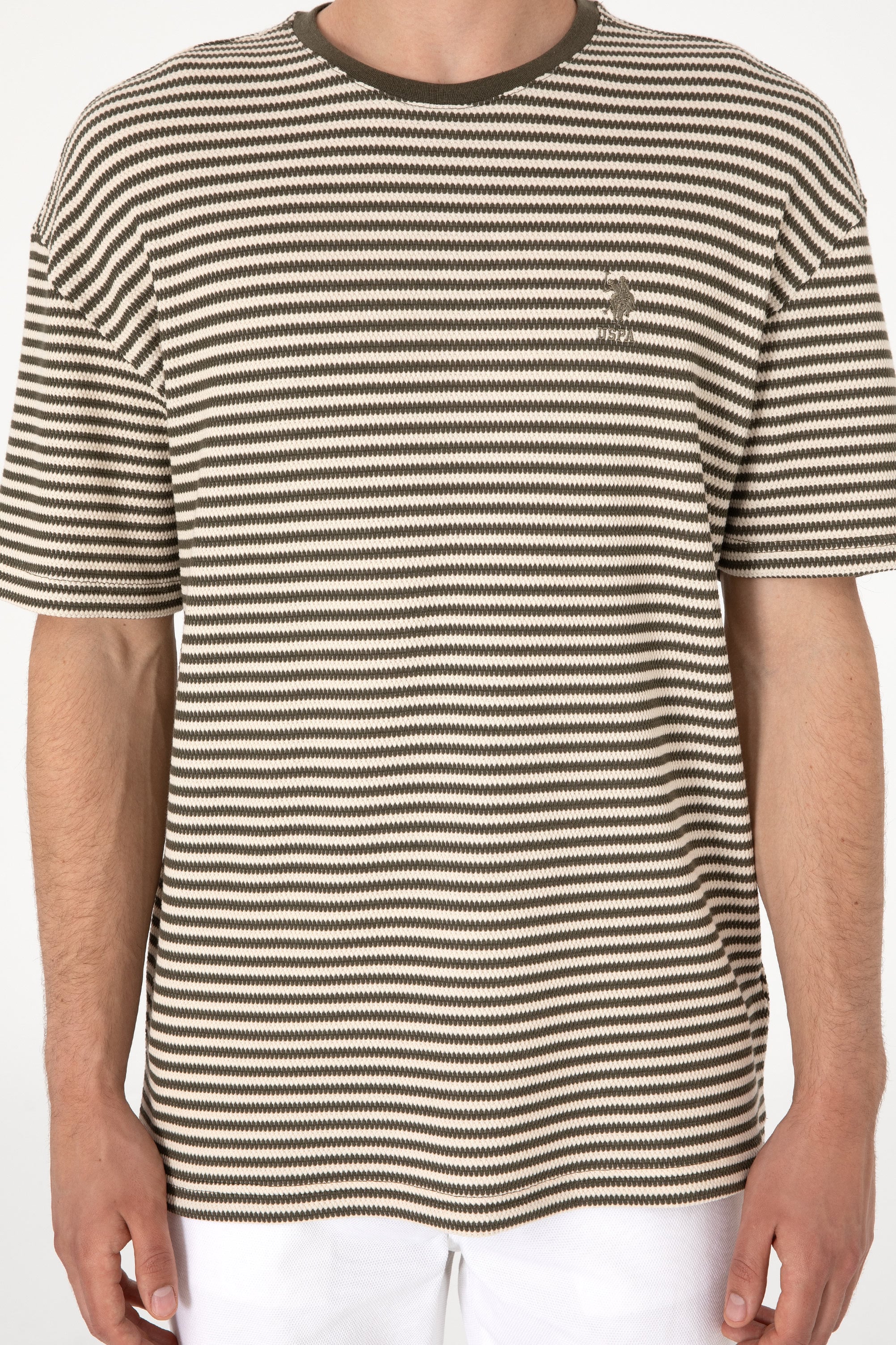 تی شرت یقه گرد ریلکس مردانه یو اس پولو | U.S. Polo Assn. - تصویر 6