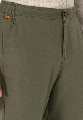 Erkek Koyu Haki Kanvas Pantolon - 50300997254