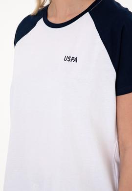 Kadın Lacivert Bisiklet Yaka Tişört - 50305771009