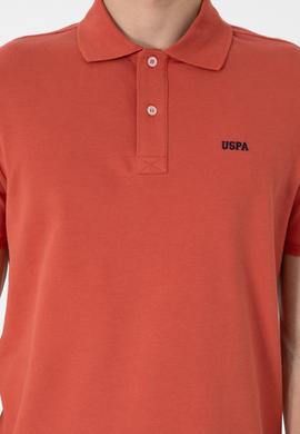 Erkek Regular Fit Polo Yaka Pudra Basic Tişört - 50306007198