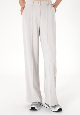 Kadın Taş Modal Karışımlı Loose Fit Örme Pantolon - 50308640015