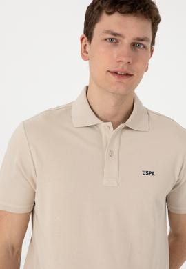 Erkek Regular Fit Polo Yaka Taş Basic Tişört - 50306007143