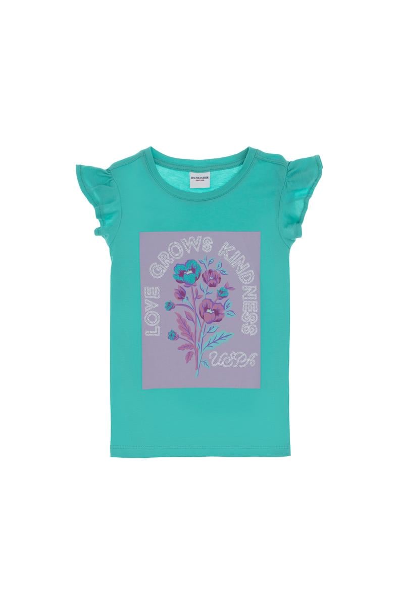 Kız Çocuk Mint Tişört