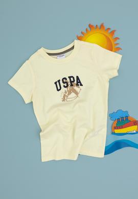 Erkek Çocuk Limon Bisiklet Yaka Tişört - 50307313042