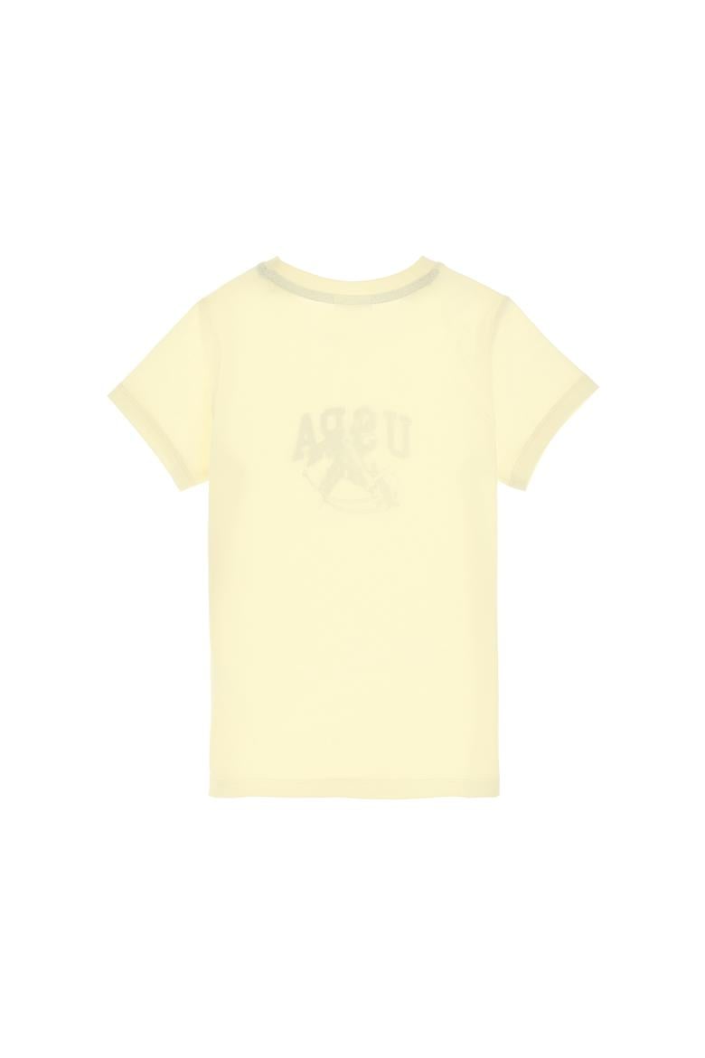 Erkek Çocuk Limon Bisiklet Yaka Tişört - 50307313042