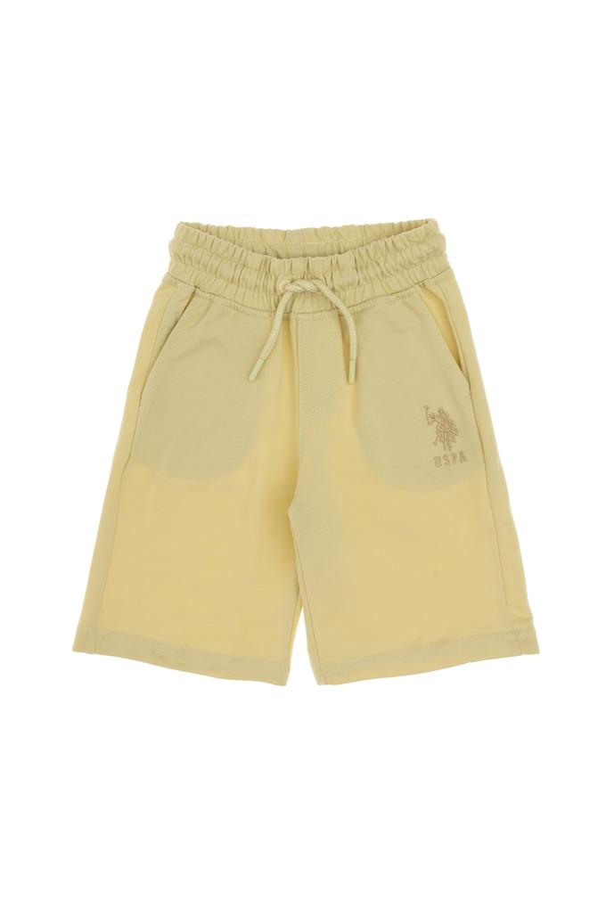 Erkek Çocuk Açık Haki Örme Şort