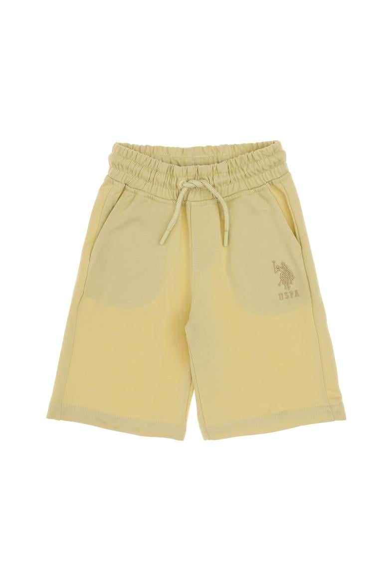 Erkek Çocuk Açık Haki Örme Şort