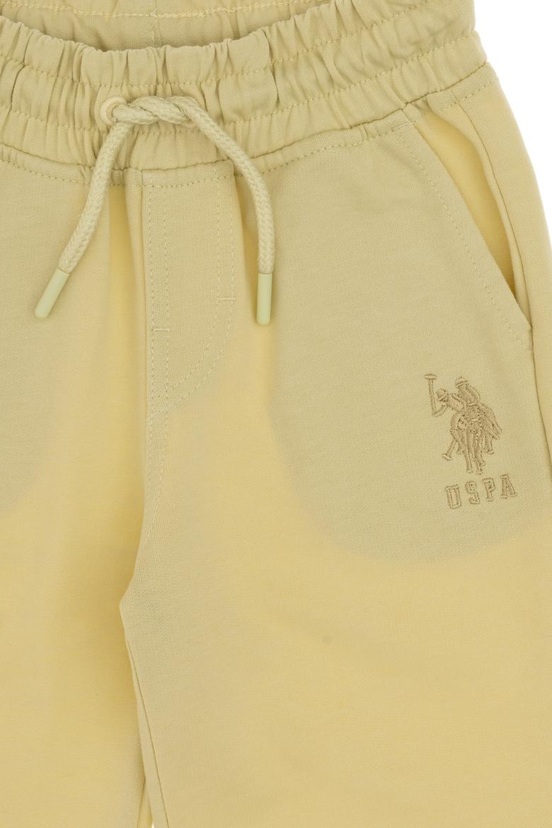 Erkek Çocuk Açık Haki Örme Şort - 50306515032