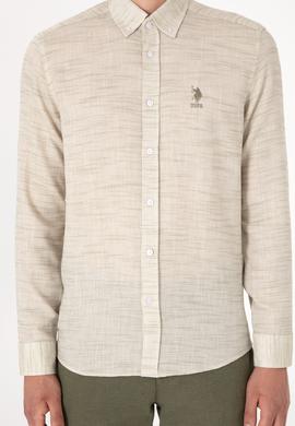 Erkek Yeşil Uzun Kollu Gömlek - 50300232013