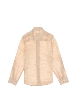 Erkek Çocuk Sarı Uzun Kollu Gömlek - 50300395022