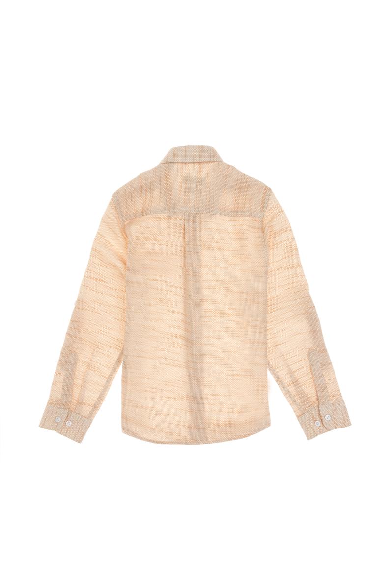 Erkek Çocuk Sarı Uzun Kollu Gömlek